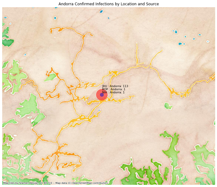 Andorra mapped