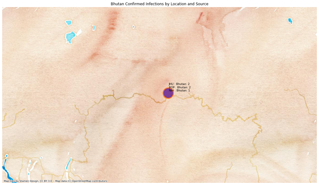 Bhutan mapped