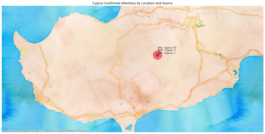 Cyprus mapped