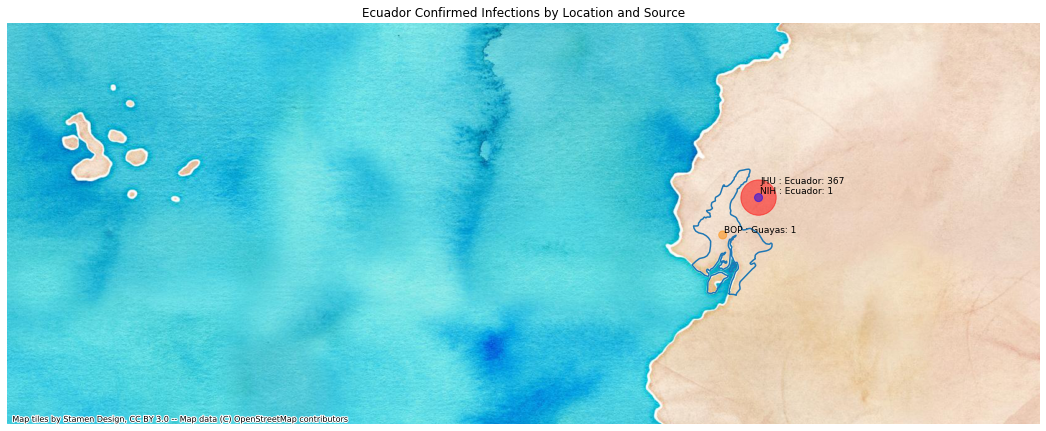 Ecuador mapped