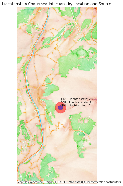 Liechtenstein mapped