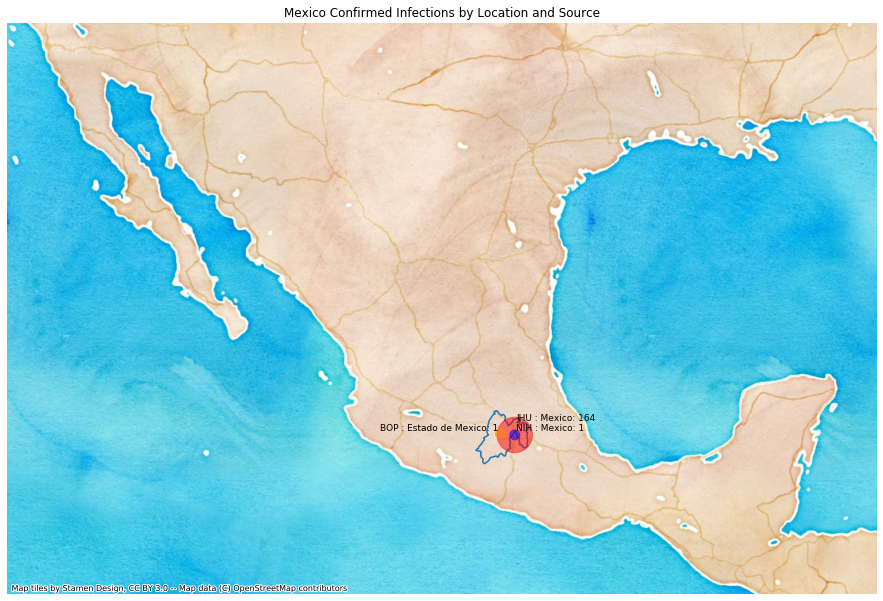 Mexico mapped