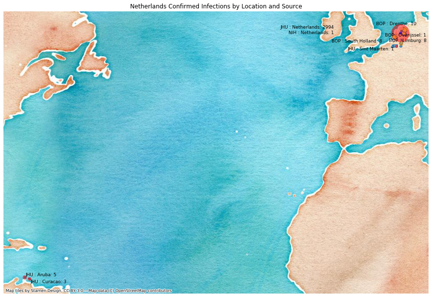 Netherlands mapped