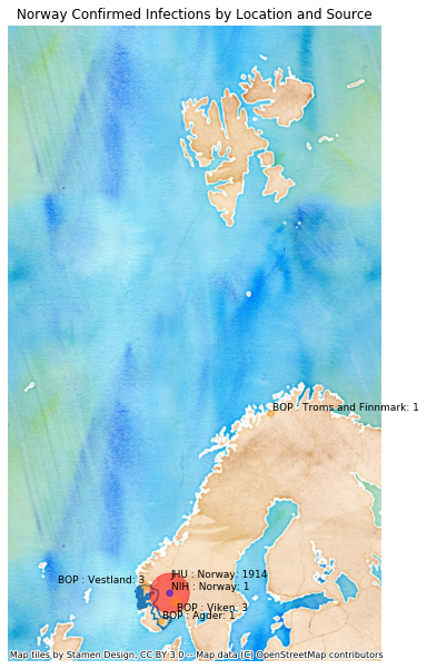 Norway mapped