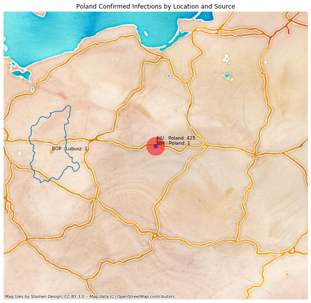 Poland mapped