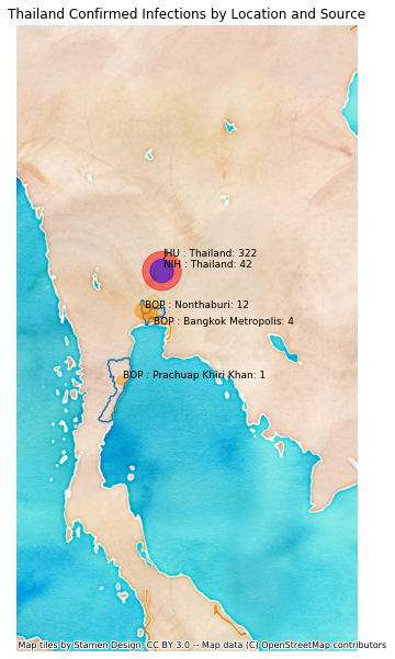 Thailand mapped