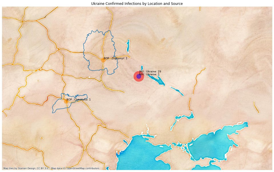 Ukraine mapped